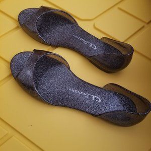 chinese laundry sz 7.5 glitter flats